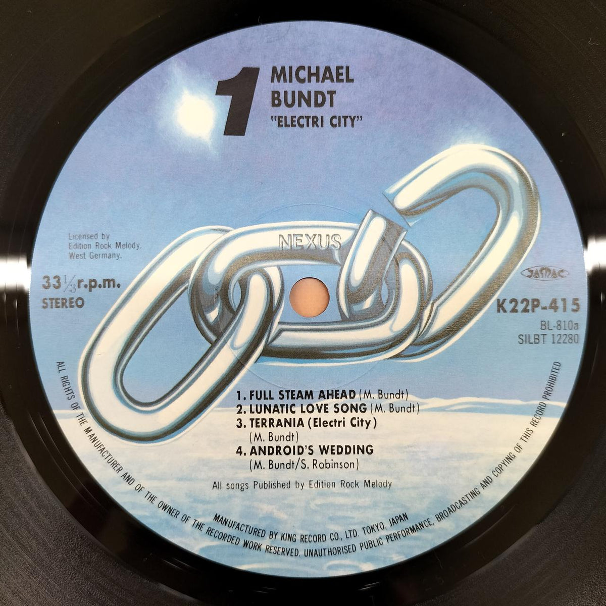 KING RECORDS LP Software K22P-415