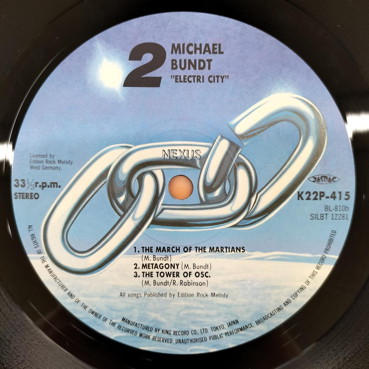 KING RECORDS LP Software K22P-415