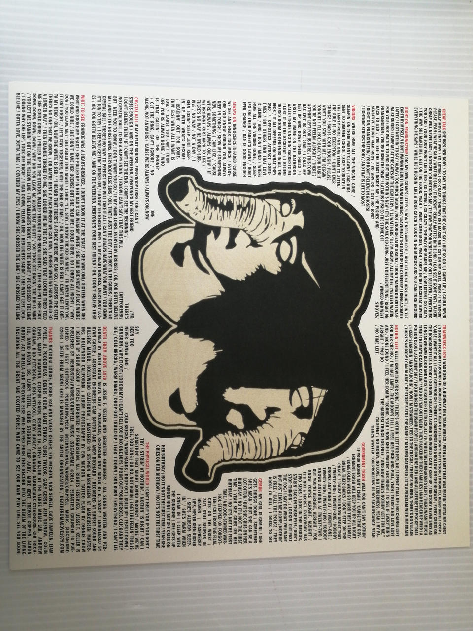 WARNER Record: DEATH FROM ABOVE 1979