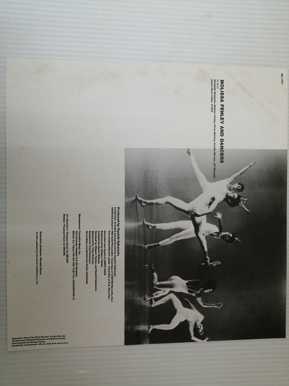 RVC Ryuichi Sakamoto / Esperanto MIL-1007