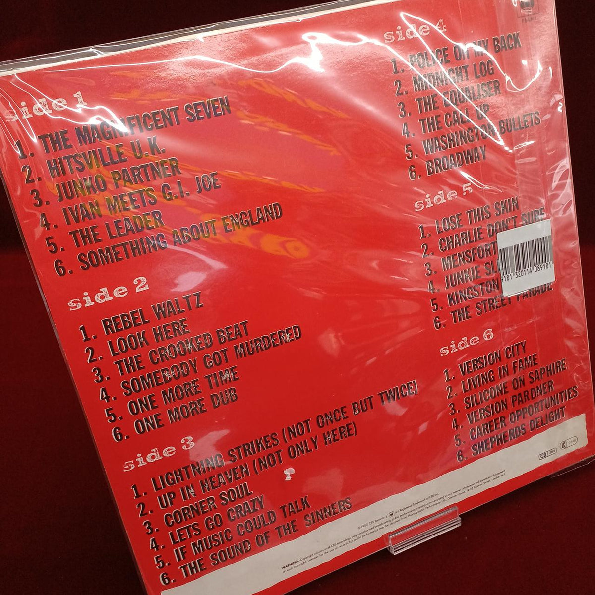 CBS RECORDS LP SANDINISTA