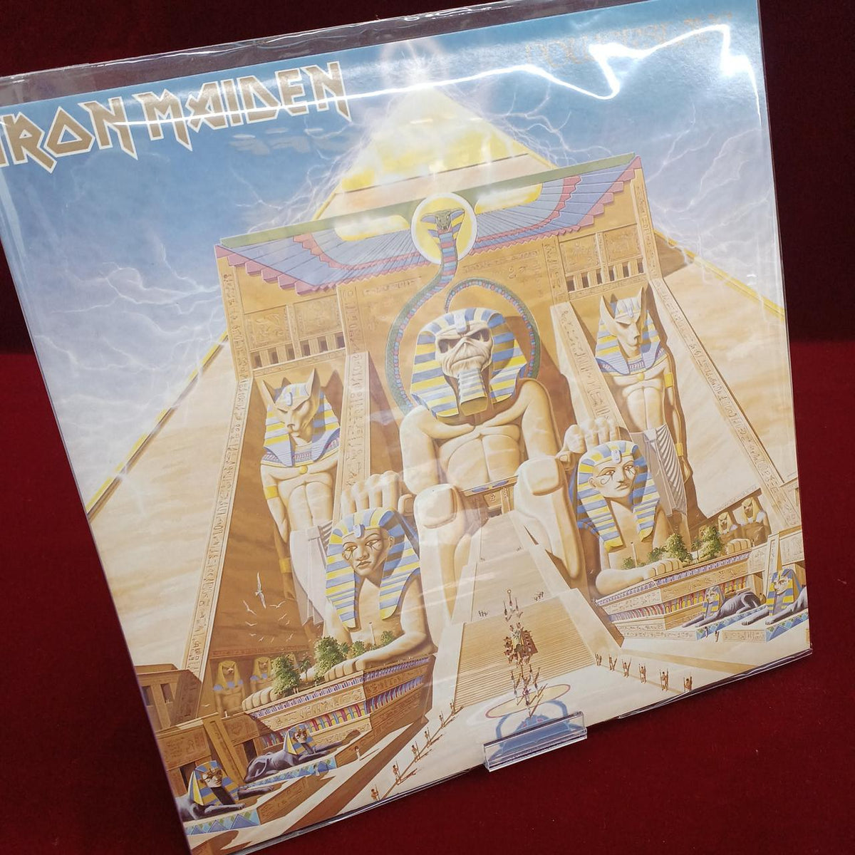 EMI RECORDS LP POWERSLAVE