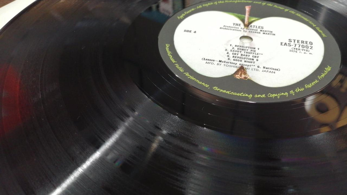 Toshiba EMI THE BEATLES EAS-77001