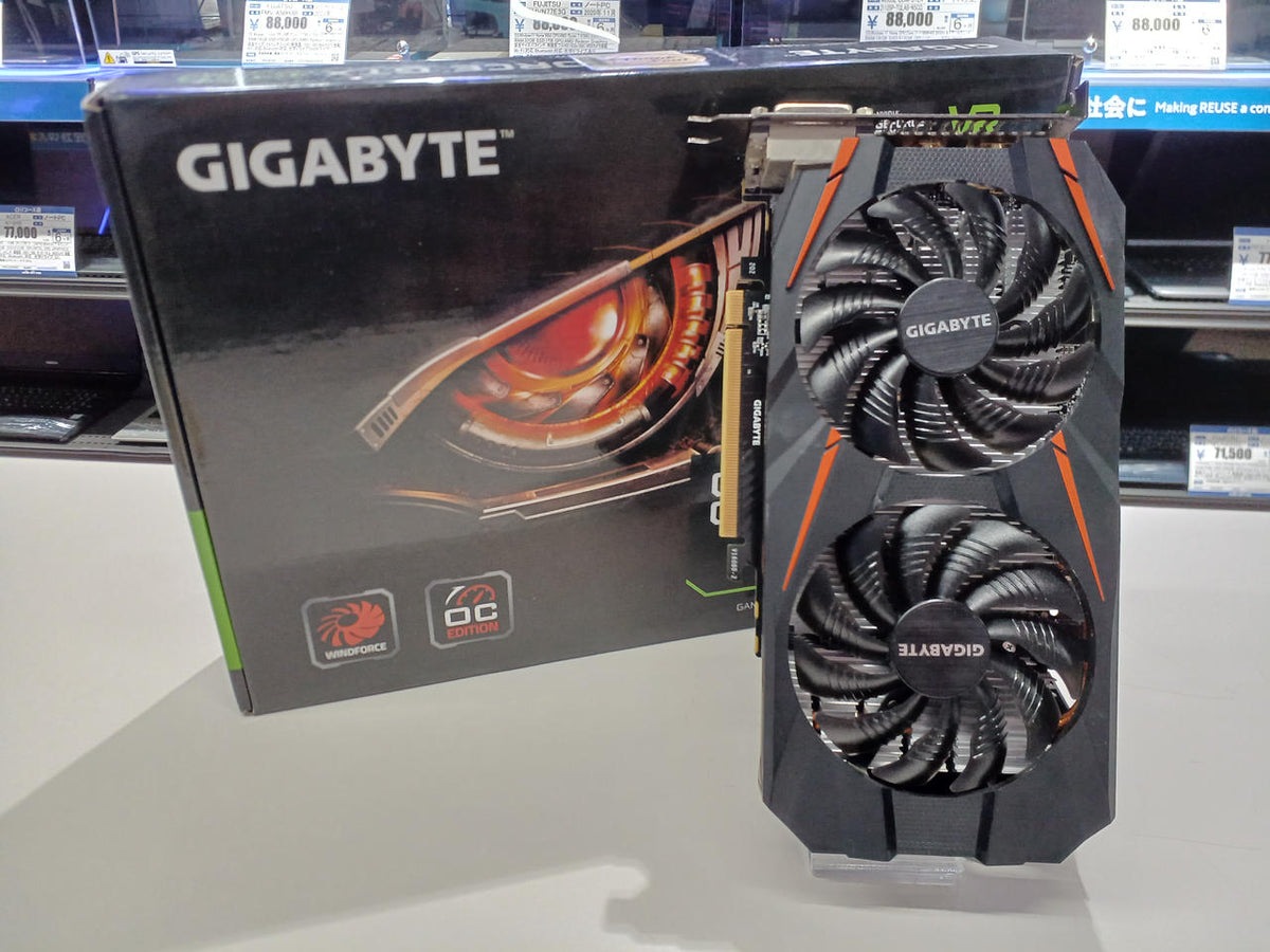 GIGABYTE Graphics Board: GEFORCE GTX 1060