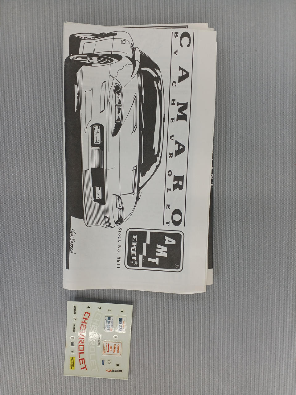 AMT ERTL CAMARO Z/28 8611 - Banzai Thrifting | BanzaiHobby
