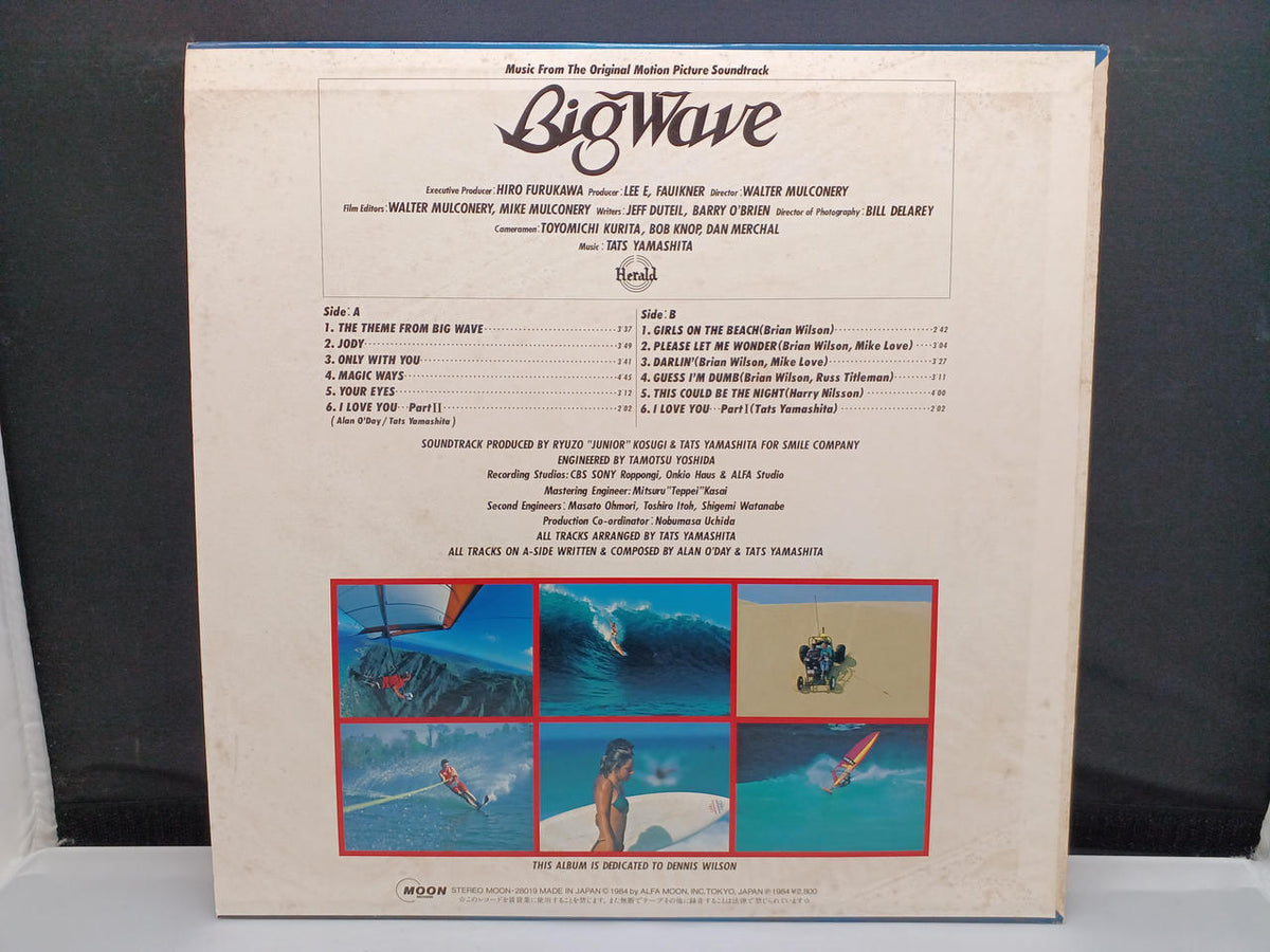 MOON RECORD Tatsuro Yamashita / BIG WAVE MOON-28019
