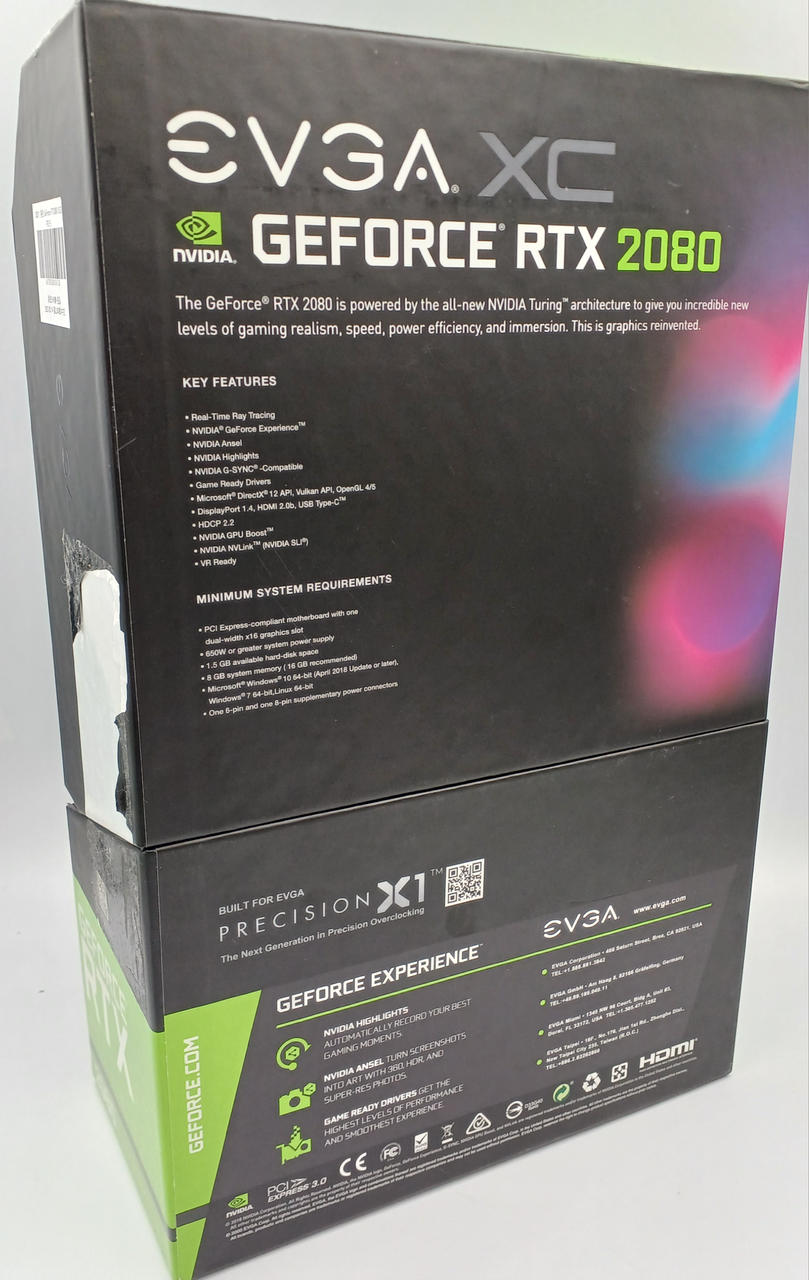 EVGA Graphics Card RTX2080 8GB