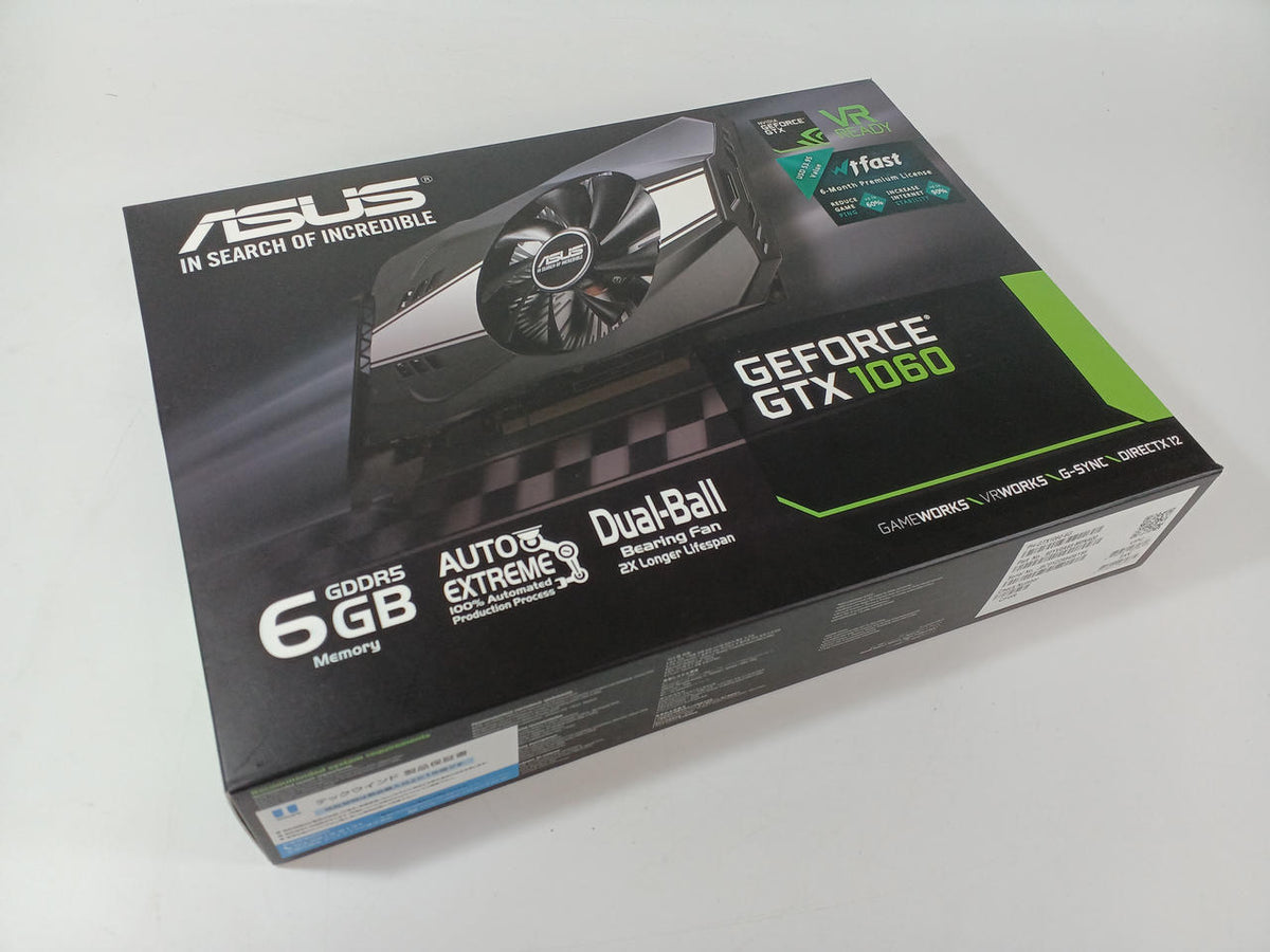 ASUS Graphics Card: PH-GTX1060-6G