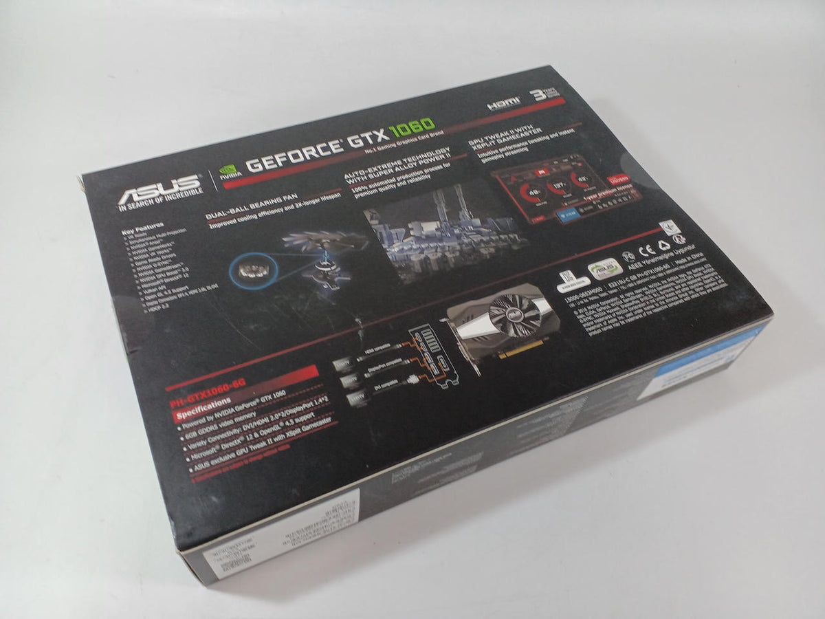 ASUS Graphics Card: PH-GTX1060-6G