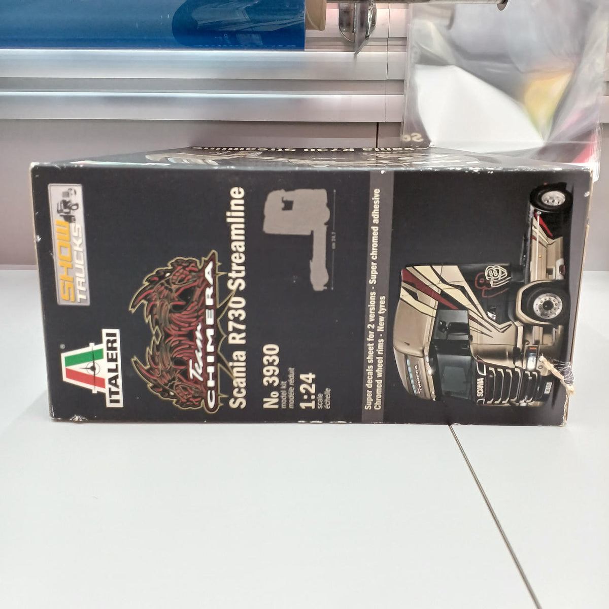 ITALERI Scania R730 Streamline Chimera Tractor Head NO 3930 1:24 - Banzai Thrifting | BanzaiHobby