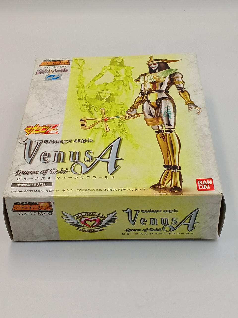 BANDAI Chogokin Soul Mazinger Angel Viewnas A Queen of Gold