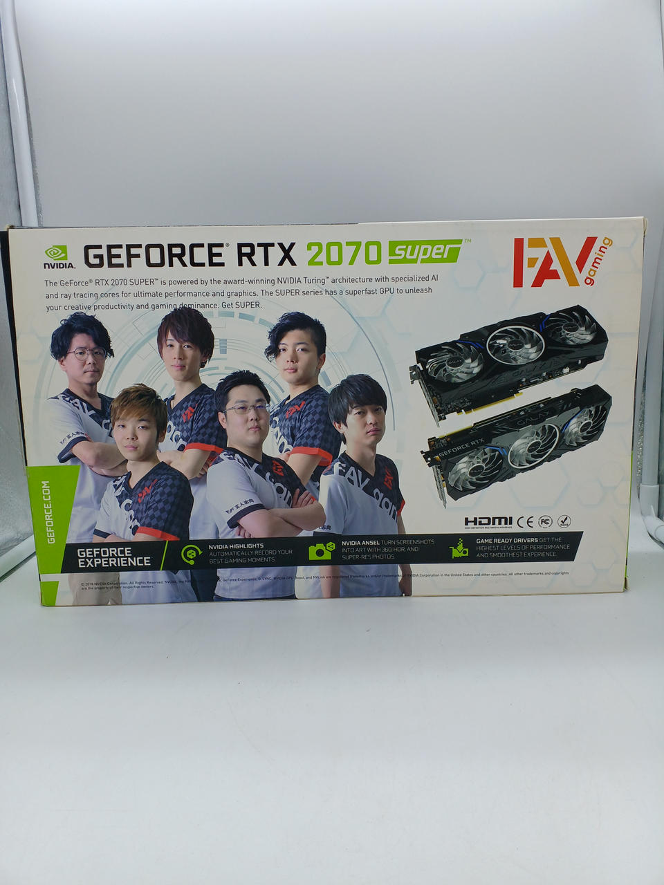 GALAX Graphics Board: RTX2070 SUPER