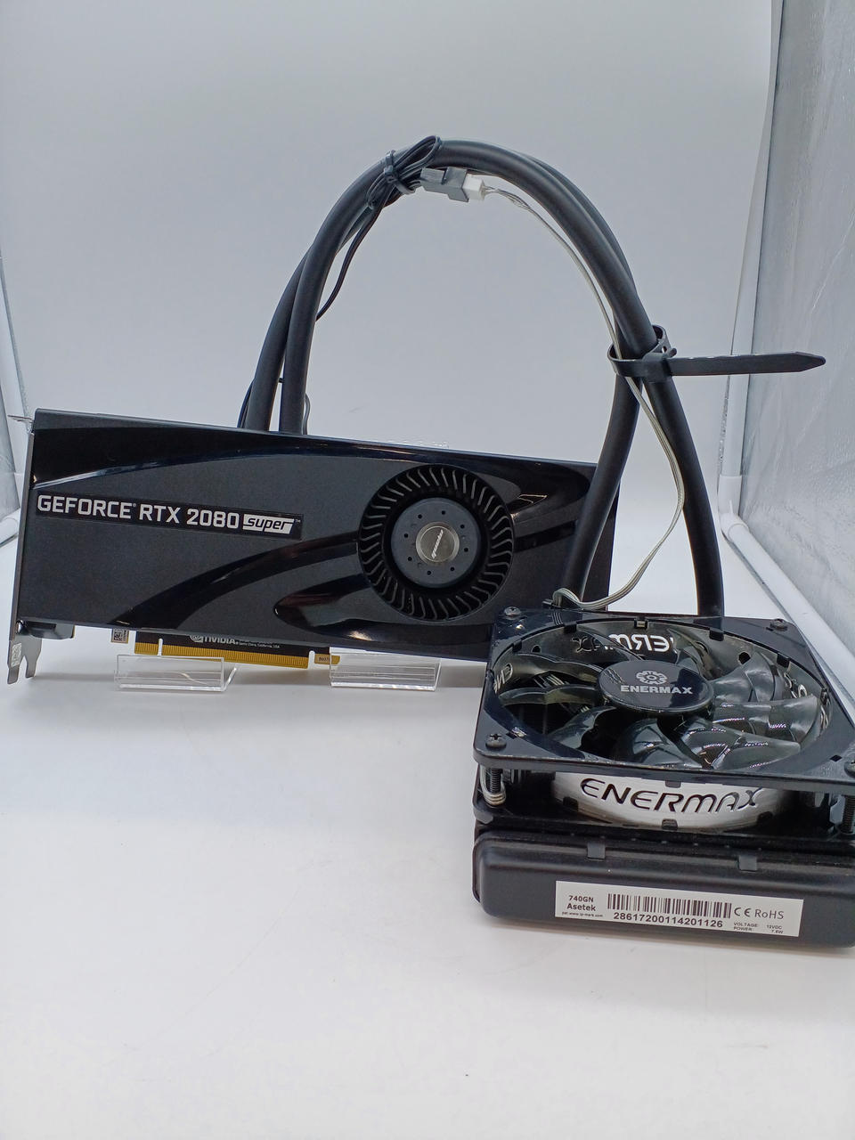 SYCOM Graphics Board: RTX2080 SUPER with liquid cooling