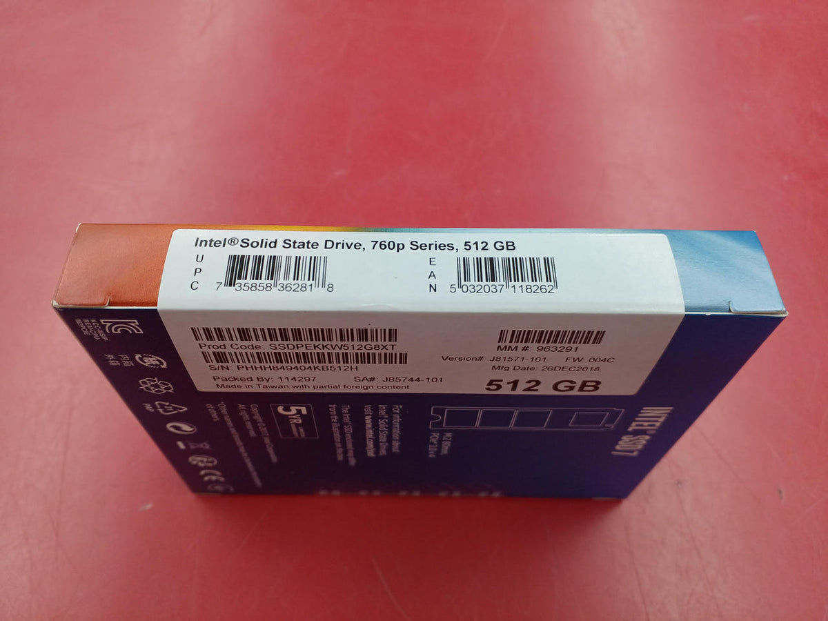 INTEL SSD 512GB SSDPEKKW512G8XT