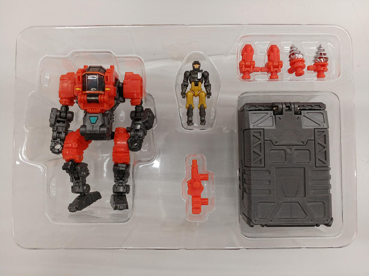 TAKARA TOMY Robot Soft Vinyl Figure DA-22 Powered System Maneuver Beta