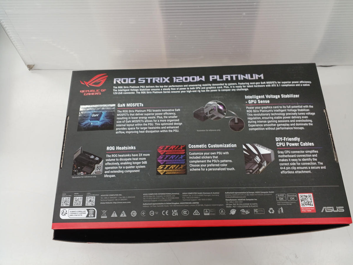 ASUS PC Power Supply ROG STRIX 1200P GAMING