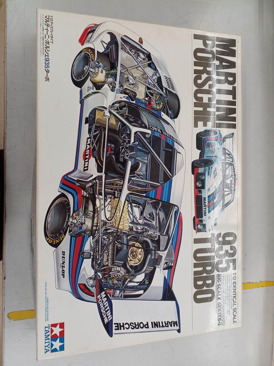 TAMIYA 1/12 Marti Ni Porsche 935 Turbo 1/12 Display Type - Banzai Thrifting | BanzaiHobby