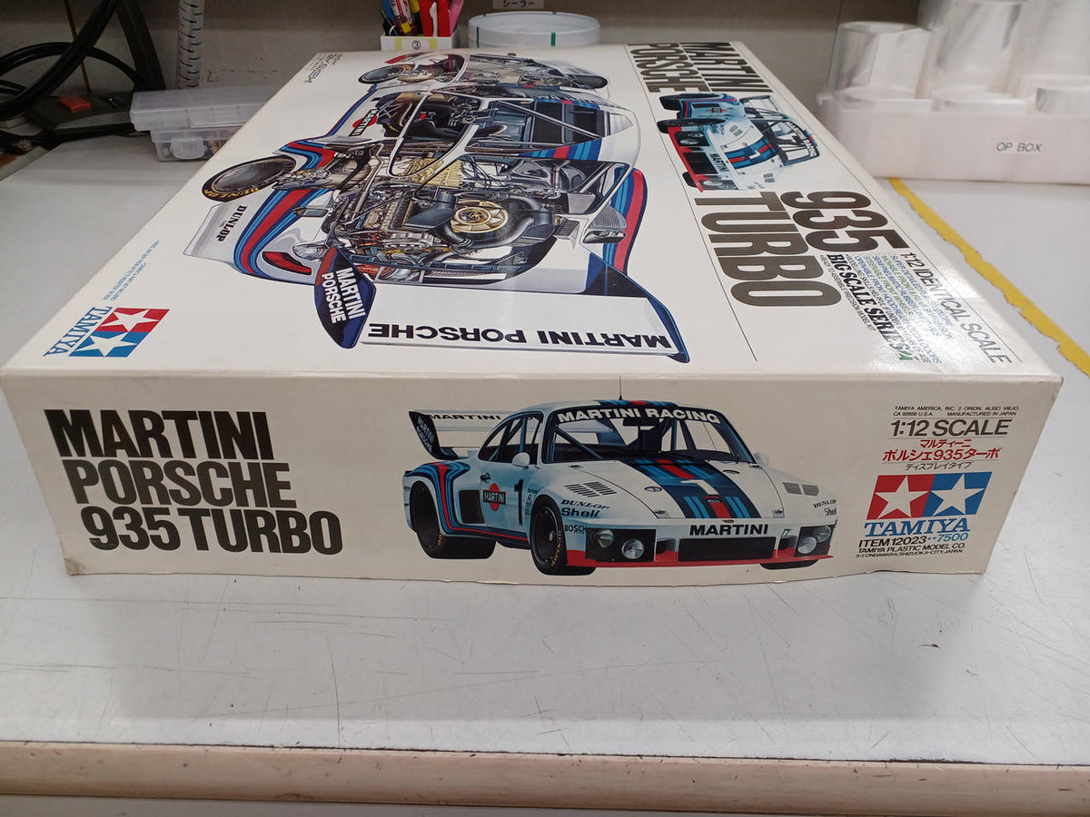 TAMIYA 1/12 Marti Ni Porsche 935 Turbo 1/12 Display Type - Banzai Thrifting | BanzaiHobby