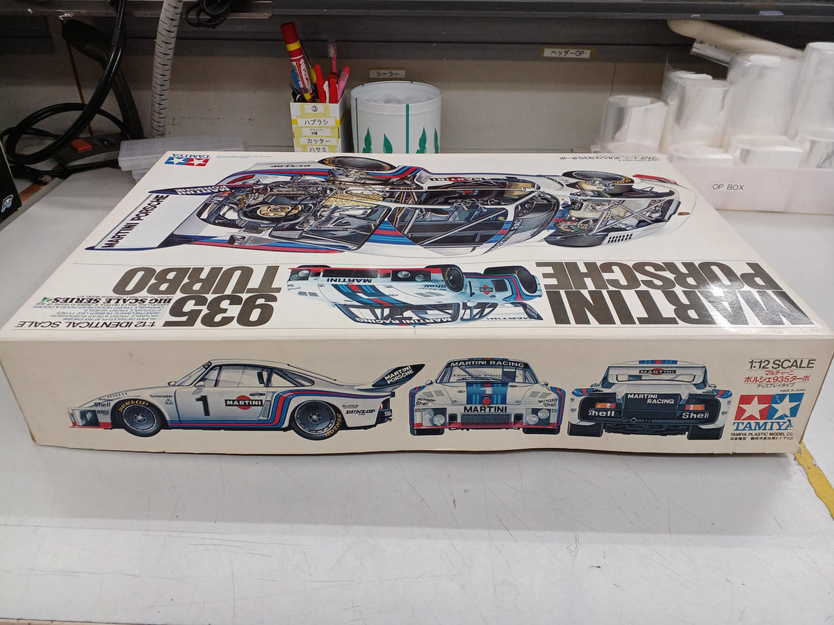 TAMIYA 1/12 Marti Ni Porsche 935 Turbo 1/12 Display Type - Banzai Thrifting | BanzaiHobby