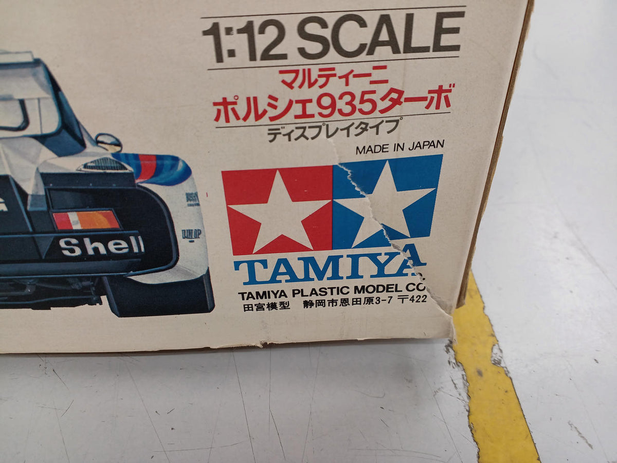 TAMIYA 1/12 Marti Ni Porsche 935 Turbo 1/12 Display Type - Banzai Thrifting | BanzaiHobby