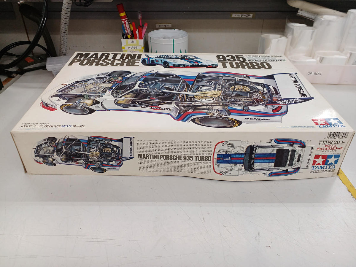 TAMIYA 1/12 Marti Ni Porsche 935 Turbo 1/12 Display Type - Banzai Thrifting | BanzaiHobby