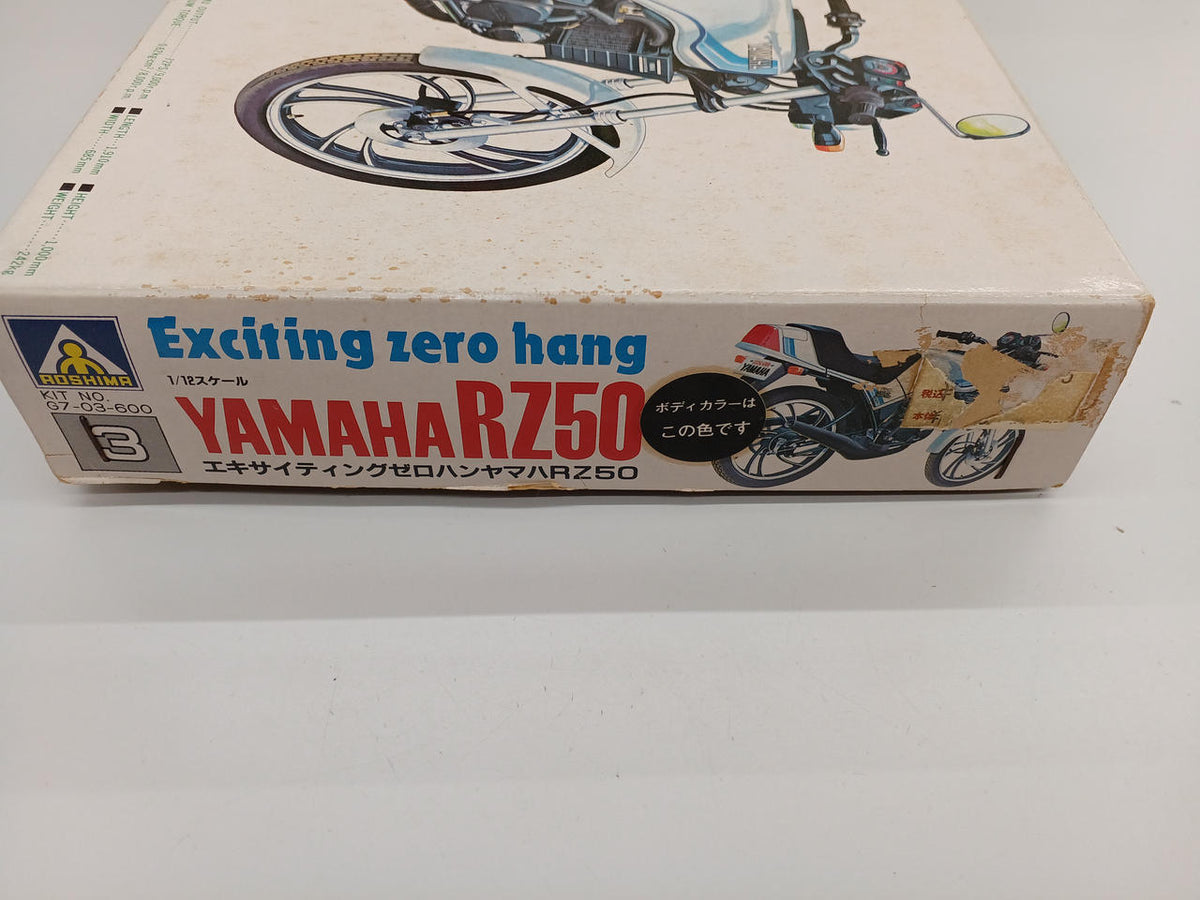 Qingdao Cultural Teaching Materials Company 1/12 Scale Exciting Zero Hunt Yamaha RZ50 - Banzai Thrifting | BanzaiHobby