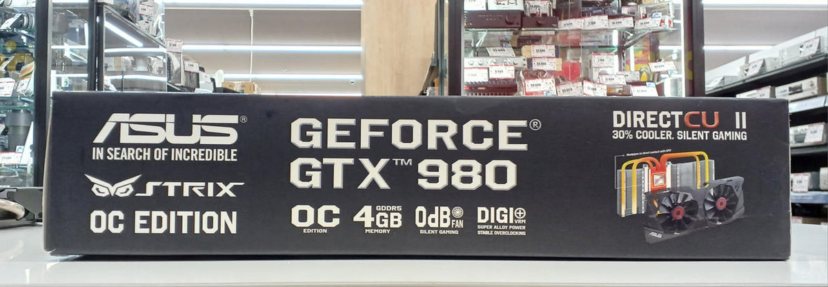 ASUS Graphics Card STRIX-GTX980-DC2OC-4GD5