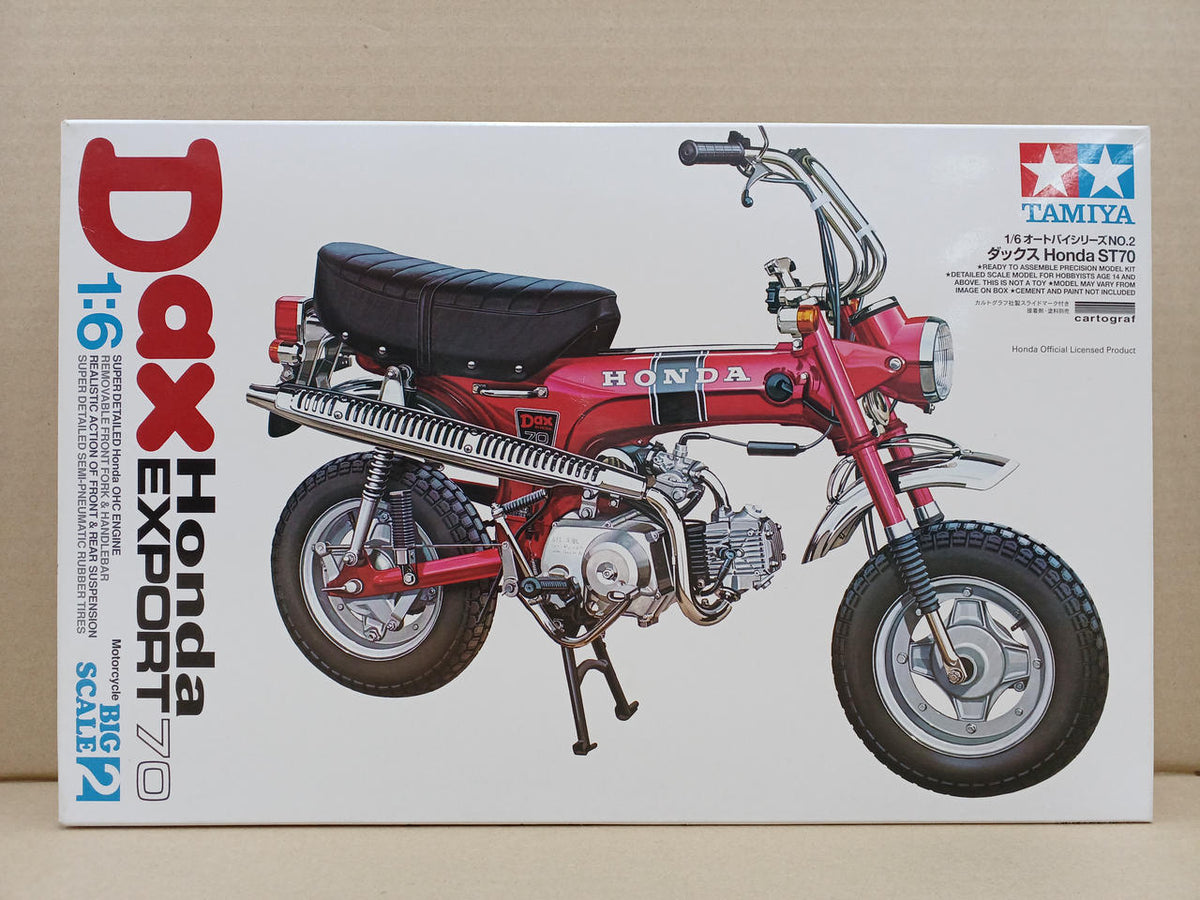 TAMIYA 1/6 Dax HONDA ST70 Plastic Model - Banzai Thrifting | BanzaiHobby