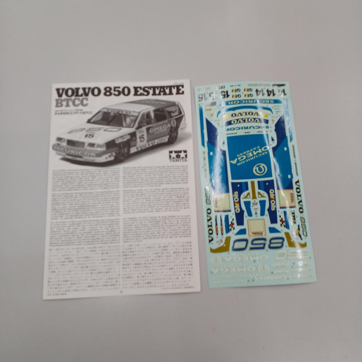 TAMIYA Plastic Model Volvo 850 Estate BTCC 1/24 - Banzai Thrifting | BanzaiHobby