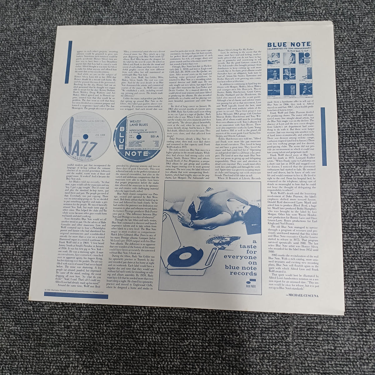 BLUE NOTE THE JAZZ MESSENGERS BST 81508
