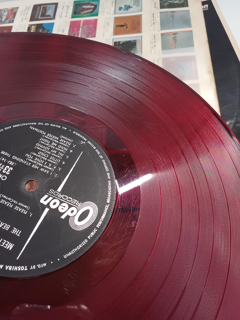 ODEON RECORDS The Beatles! (MEET THE BEATLES) OR-8026