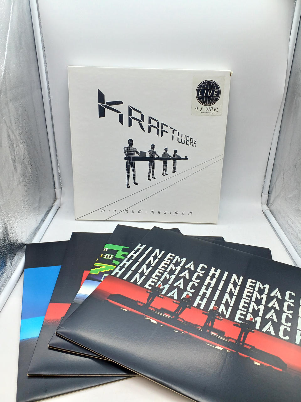 ASTRALWERKS 4-record set KRAFWERK/MINIMUM-MAXIMUM