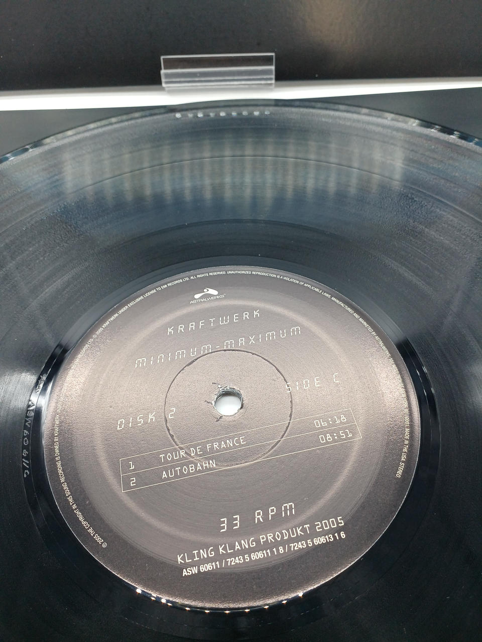 ASTRALWERKS 4-record set KRAFWERK/MINIMUM-MAXIMUM