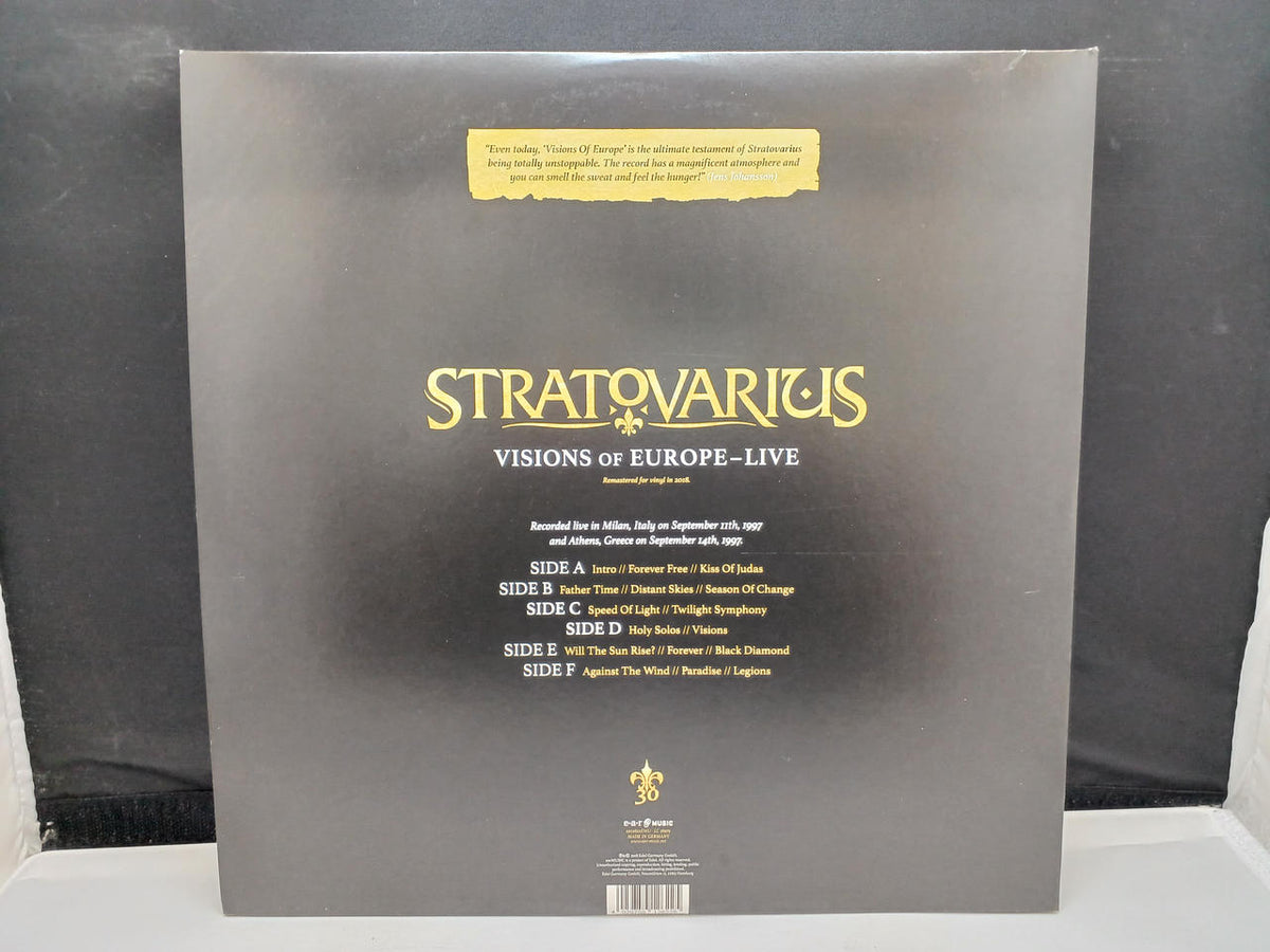 EAR MUSIC VISIONS OF EUROPE - LIVE / STR 0212622EMU