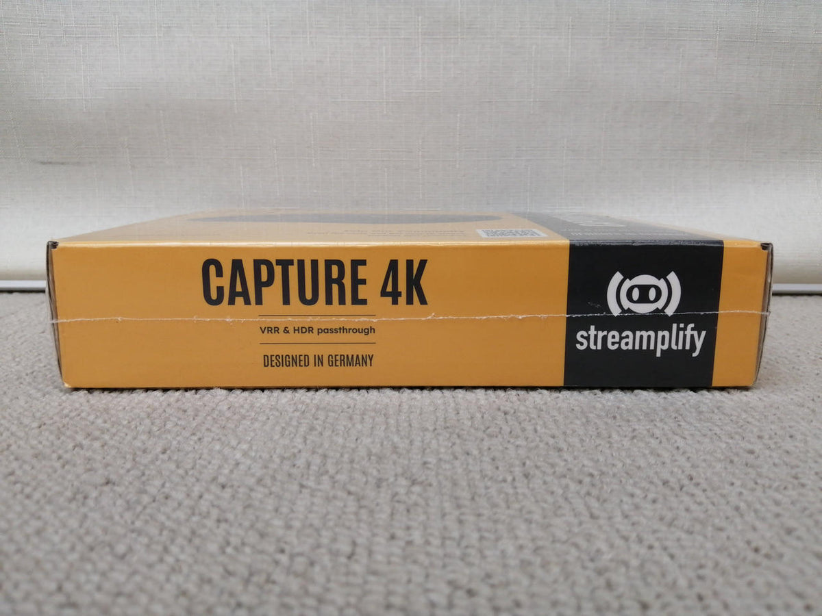 STREAMPLIFY Unopened & Unused Capture Board CAPTURE 4K
