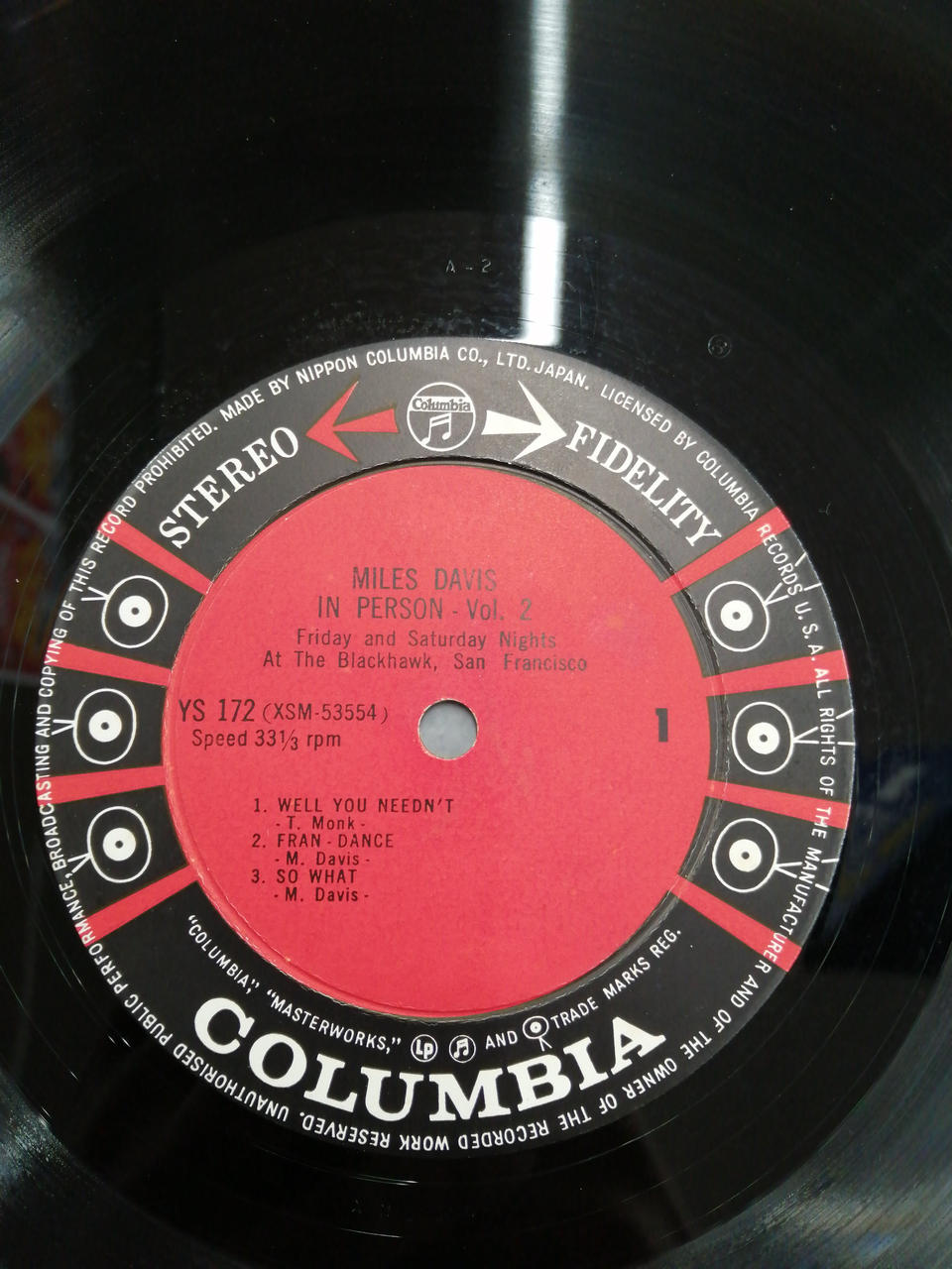 Nippon Columbia MILES DAVIS AT THE BLACKHAWK