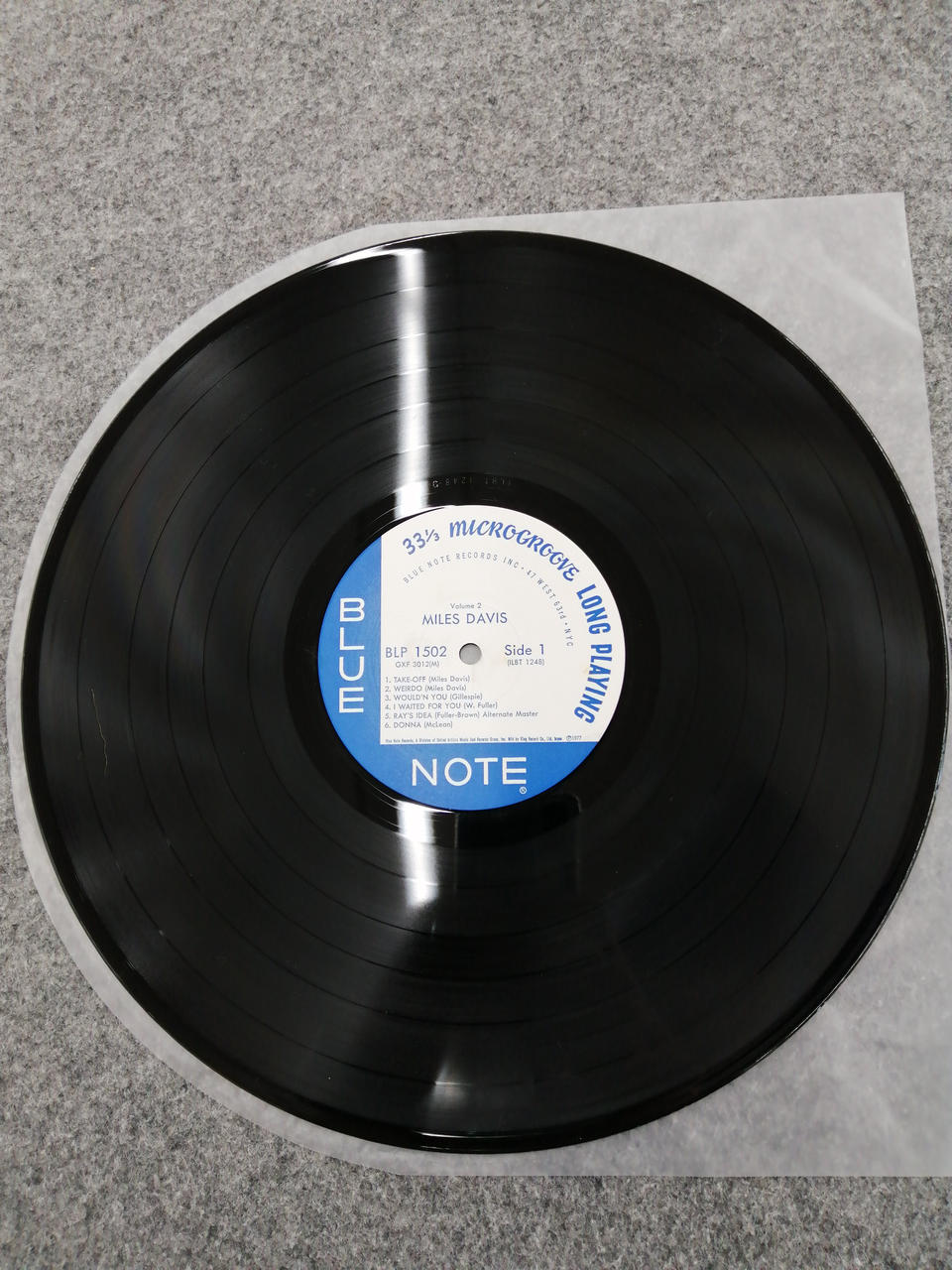 BLUE NOTE MILES DAVIS VOL.2