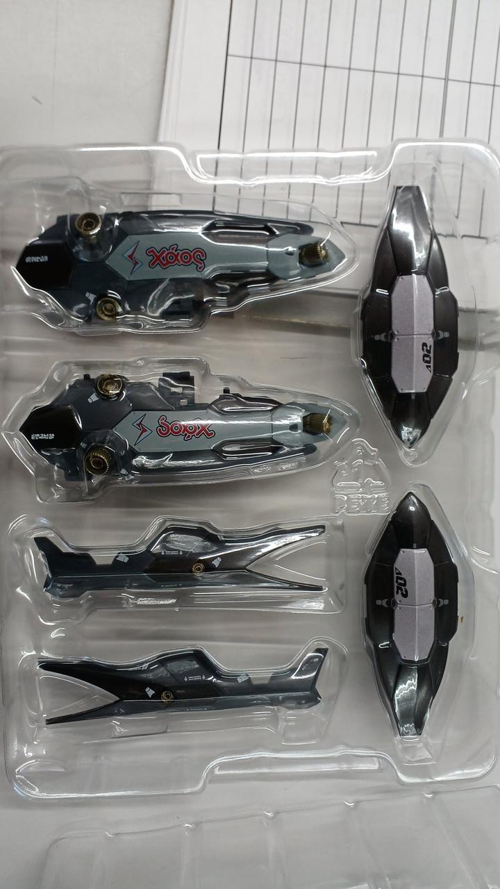 BANDAI DX Chogokin Super Parts Set Management No. 5474 VF-31F Siegfried (Messer Ihlefeld Unit)