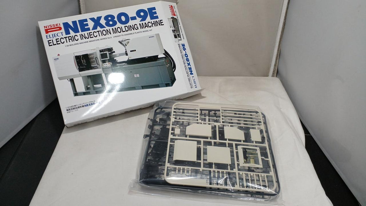 Nissei Resin Industry Co., Ltd. Electric Injection Molding Machine Plastic Model 1/20NEX80-9E - Banzai Thrifting | BanzaiHobby