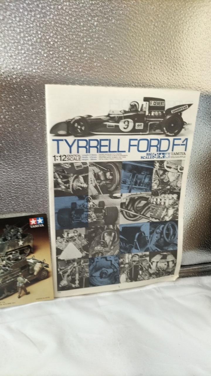 TAMIYA Tyrell Ford F-1 1/12 Big Scale Series - Banzai Thrifting | BanzaiHobby