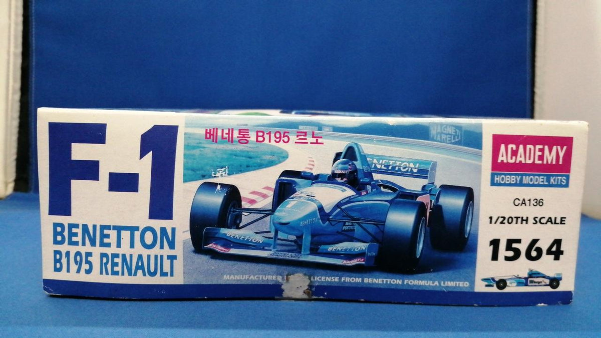 ACADEMY F-1 Benetton B195 Renault HOBBY MODEL KITS - Banzai Thrifting | BanzaiHobby