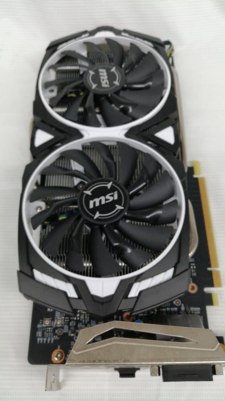 MSI Graphics Card: GTX 1060 ARMOR 6G OCV1