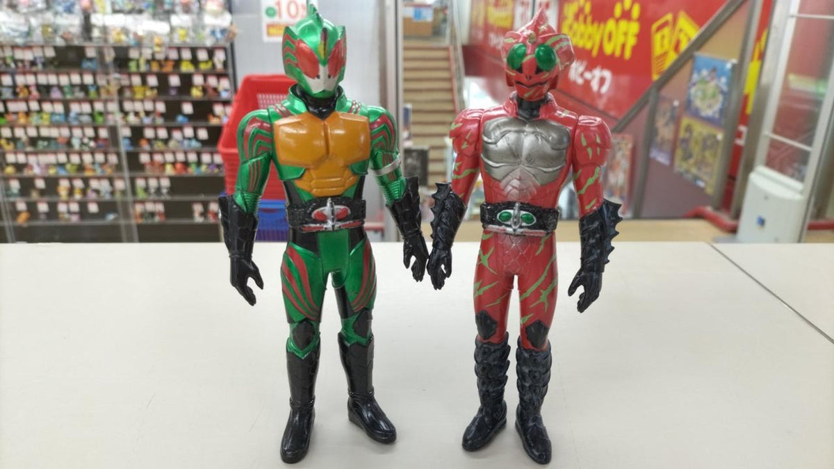 BANDAI Soft Vinyl Set Rider Hero Series EX - BANDAI Banzai Hobby