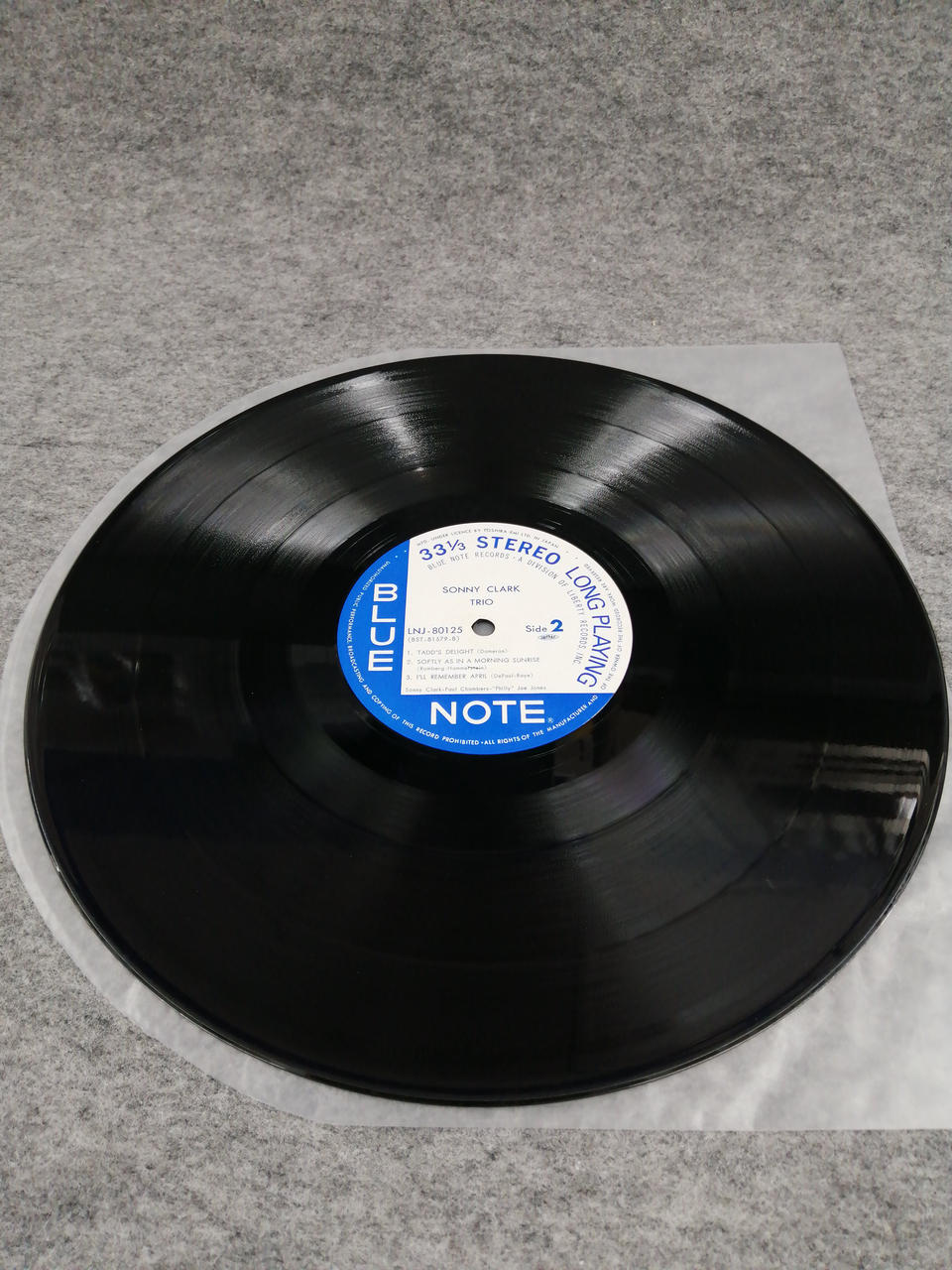 BLUE NOTE SONNY CLARK SONNY CLARK TRIO