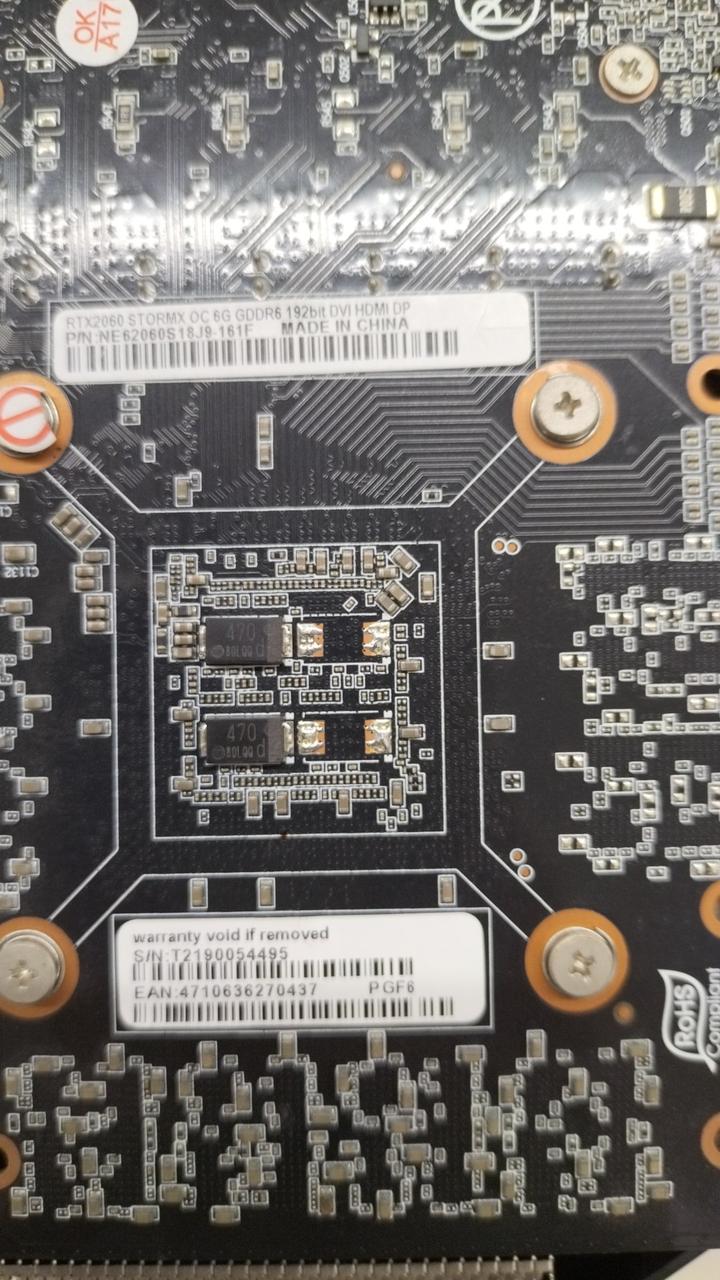 PALIT Graphics Card RTX2060 STORMX OC 6G GDDR6