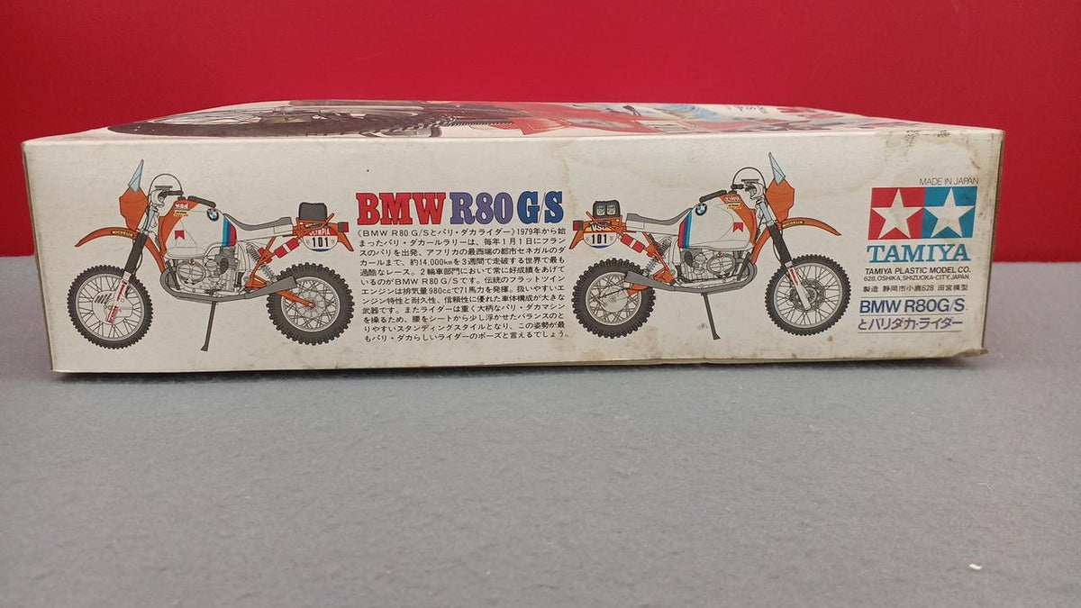 TAMIYA BMW R80 G/S Baridaka Rider - Banzai Thrifting | BanzaiHobby