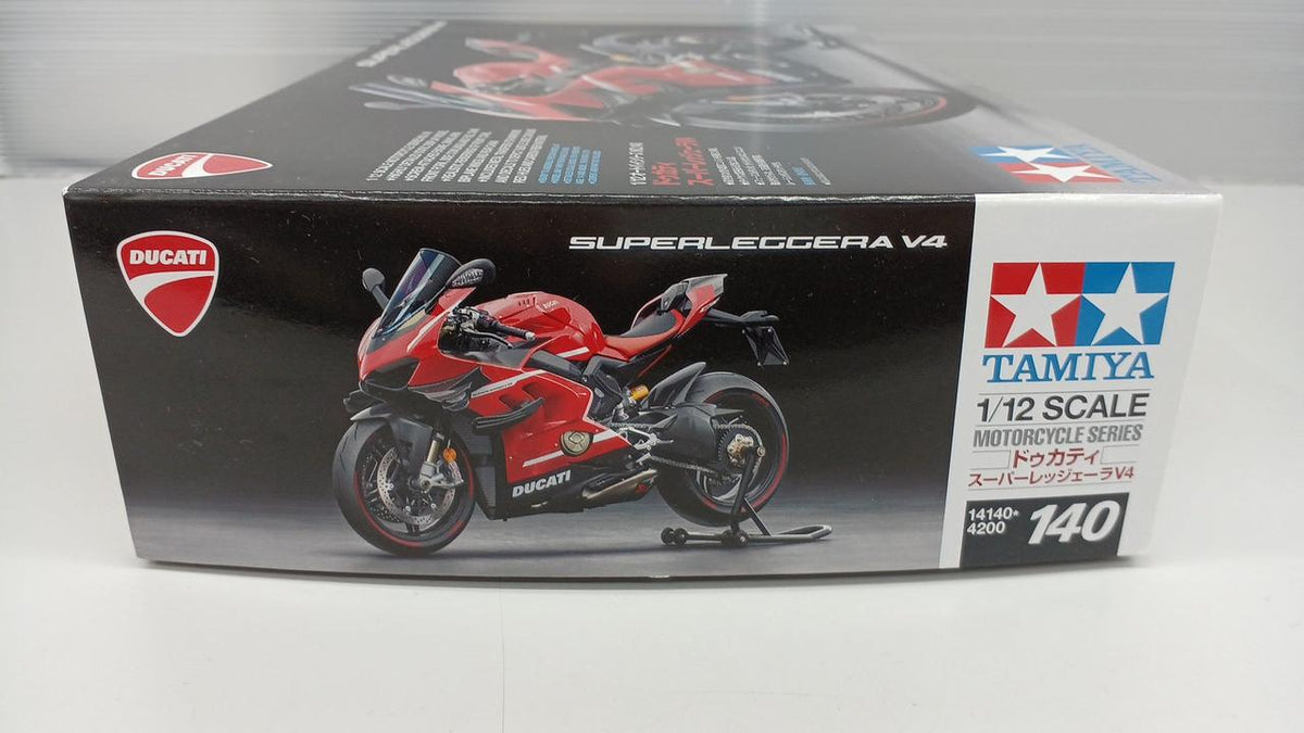 TAMIYA Ducati Super Reggera V4 1/24 Motorcycle Series No.140 - Banzai Thrifting | BanzaiHobby