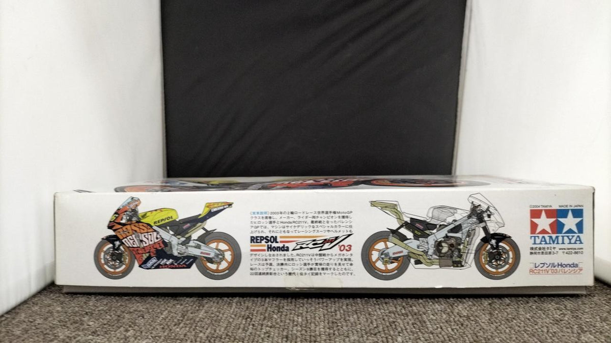 TAMIYA Repsol HONDA RC211V03 Valesia - Banzai Thrifting | BanzaiHobby