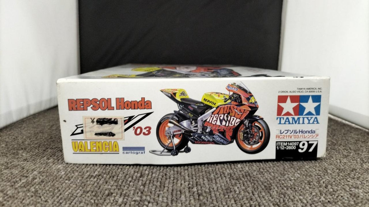 TAMIYA Repsol HONDA RC211V03 Valesia - Banzai Thrifting | BanzaiHobby
