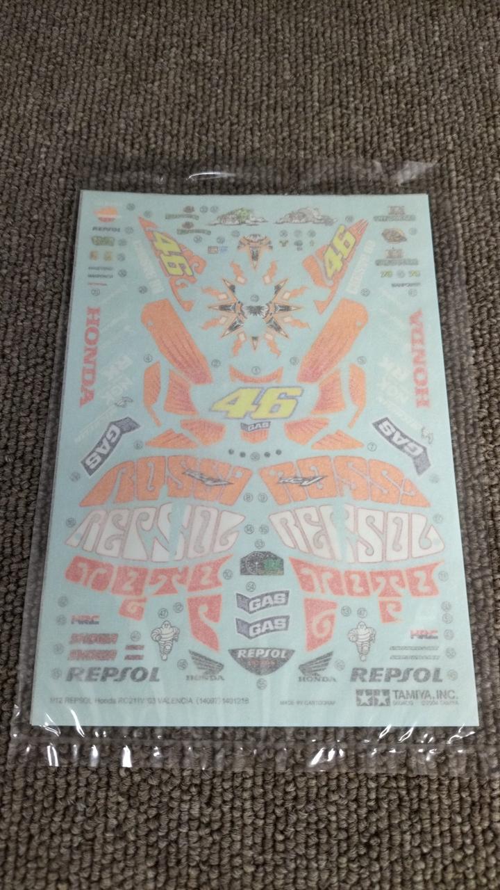TAMIYA Repsol HONDA RC211V03 Valesia - Banzai Thrifting | BanzaiHobby